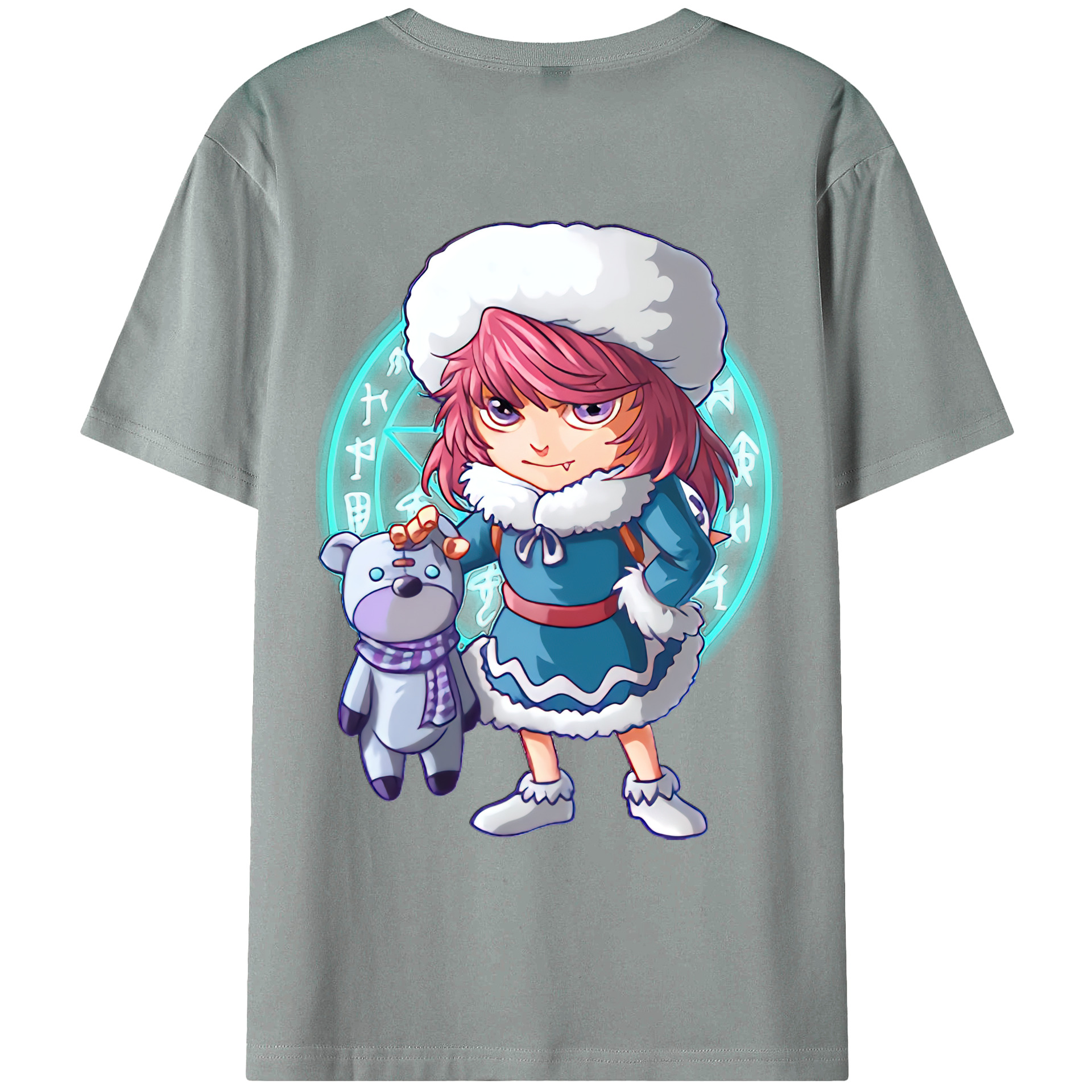 （画像用） リーグ・オブ・レジェンド League of Legends LOL 綿100％ メンズ半袖Tシャツ（バックプリント） 通気性
